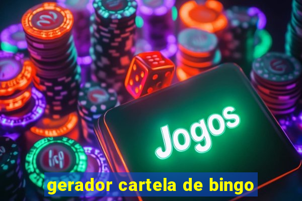 gerador cartela de bingo